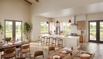 Clubhouse with kitchen